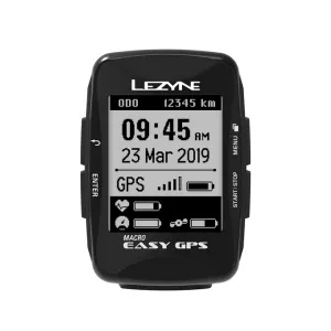 Cyklopočítač MTB LEZYNE MACRO EASY GPS
