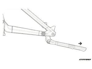 Stojan na bicykel STEVENS ATRAN EDGE ED 100 STE
