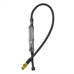 Hadička na pumpu LEZYNE ABS MICRO FLOOR DRIVE HOSE W/DIGITAL GAUGE