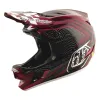 Prilba TROY LEE DESIGNS X SRAM D4 CARBON MIPS RADIOSCAPE BLACK/BERRY