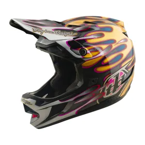 Prilba TROY LEE DESIGNS D4 CARBON MIPS OVERSPRAY GOLD/BLACK