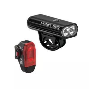 Set předního a zadního světla MTB LEZYNE CONNECT 1000XL KTV