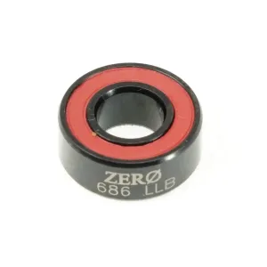 Ložisko ENDURO BEARINGS CO 686, LLB, ENDURO ZERO, BLACK-OXIDE, CERAMIC, ABEC-5, C3, 6mm x 13mm x 5mm