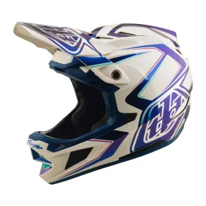 Prilba TROY LEE DESIGNS D4 COMPOSITE MIPS FLARED WHITE/INDIGO
