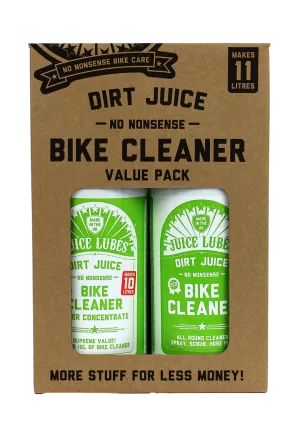 Sada čistiacich prostriedkov JUICE LUBES DIRT JUICE DOUBLE PACK 1L