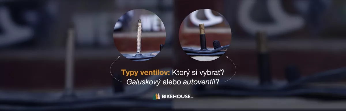 Typy ventilů jízdních kol: Galusky vs. autoventil