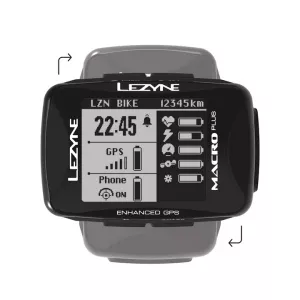 Cyklopočítač MTB LEZYNE MACRO PLUS GPS