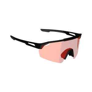 Okuliare LEATT SPEEDVIZ LITE SATIN BLACK, IRIZ CRYZTAL RED 13 VLT