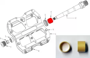 Kĺzne púzdra REVERSE ESCAPE, BLACK ONE, BASE