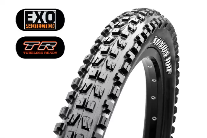Plášť MTB MAXXIS MINION DHF 27,5 x 2,60 FOLDING EXO TR DC #1