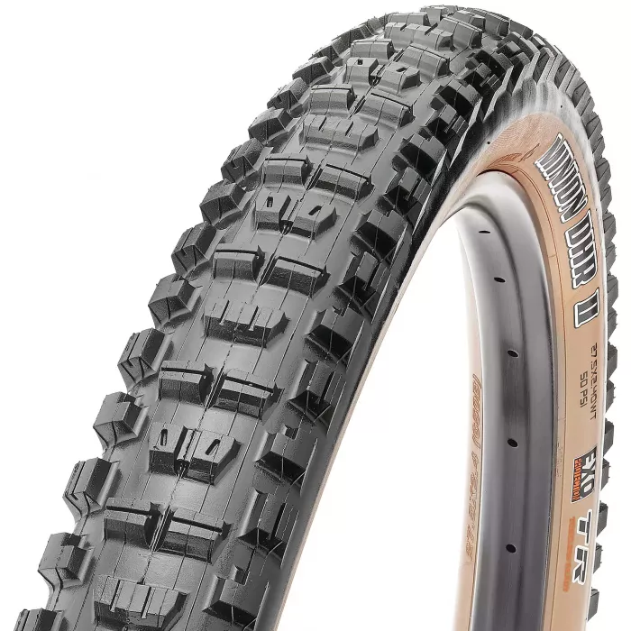 Plášť MTB MAXXIS MINION DHR II 27,5 x 2,40 WT KEVLAR EXO TR TANWALL #1