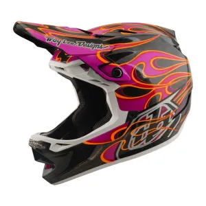 Prilba TROY LEE DESIGNS D4 CARBON MIPS TORCHED CARBON/MAGNETA
