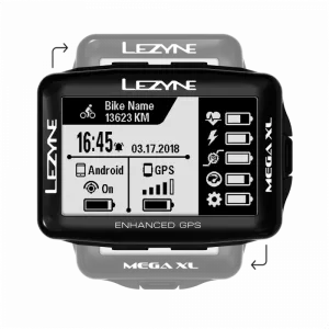 Cyklopočítač MTB LEZYNE MEGA XL GPS