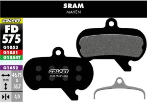 Brzdové doštičky GALFER FD575 SRAM PERFORMANCE