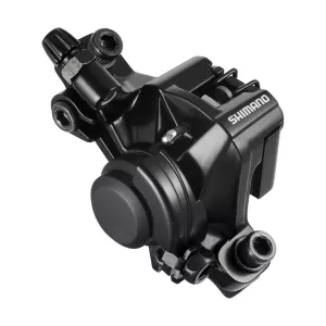Brzdový strmeň SHIMANO M375 MECHANICKÝ POST MOUNT+PLATNIČKY B01S