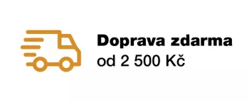 Doprava zdarma od 2500 kč