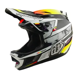 Prilba TROY LEE DESIGNS D4 CARBON MIPS LINED UP BLACK