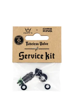 Servisný kit pre bezdušové ventilky PEATY'S X CHRIS KING