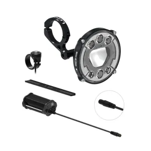 Predné svetlo s uchytením a batériou LEZYNE MEGA HB STVZO P2600 & POWER PACK XL LOADED KIT