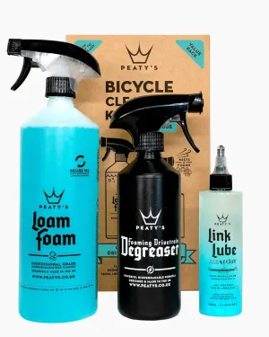 Čistiaci set PEATY'S WASH DEGREASE LUBRICATE (ALL WEATHER) STARTER PACK