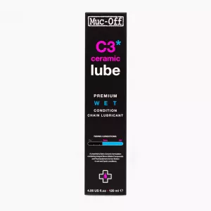 Olej na reťaz MUC-OFF C3 CERAMIC WET WEATHER LUBE 120ML