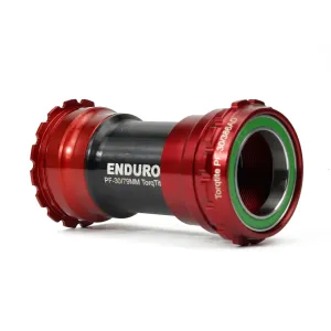 Stredové zloženie ENDURO BEARINGS BKS-0138 NARQTITE, STAINLESS, BB BBRIGHT a 30mm RED