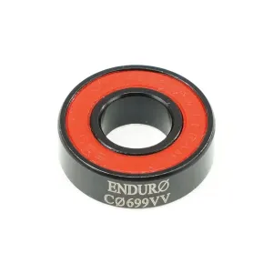 Ložisko ENDURO BEARINGS CO 699, VV, ENDURO ZERO, BLACK-OXIDE, CERAMIC, ABEC-5, C3, 9mm x 20mm x 6mm