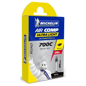 Duša MICHELIN AIR COMP ULTRALIGHT 700 x 18/25C FV60MM