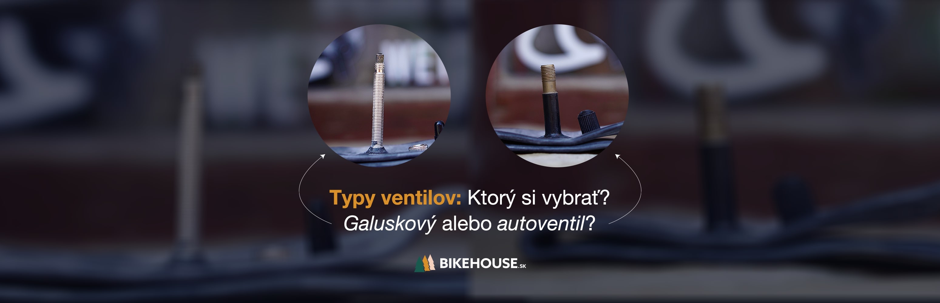 Typy ventilů jízdních kol: Galusky vs. autoventil