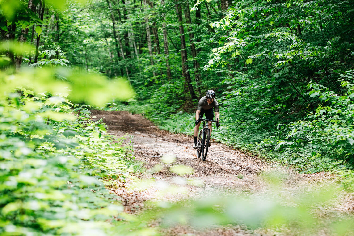 Jazdenie na gravel bicykli