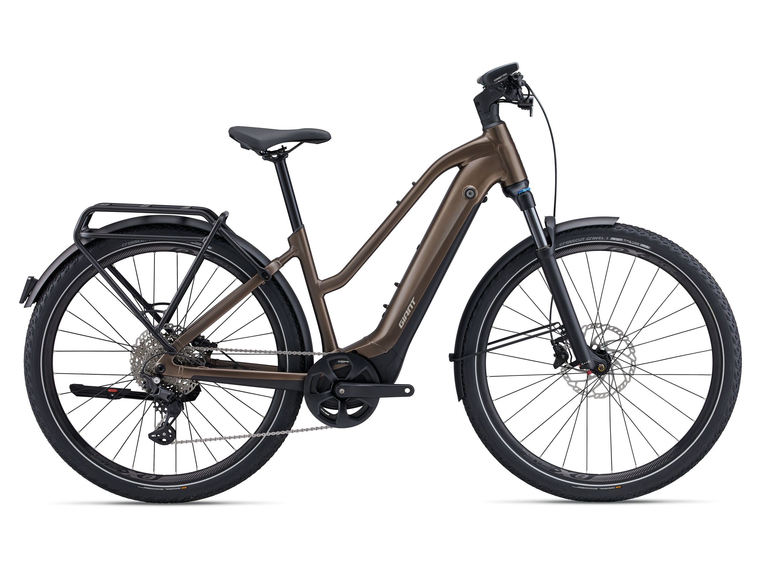 Dámsky trekingový elektrobicykel GIANT EXPLORE E+ PRO 1 STA 700C 2023